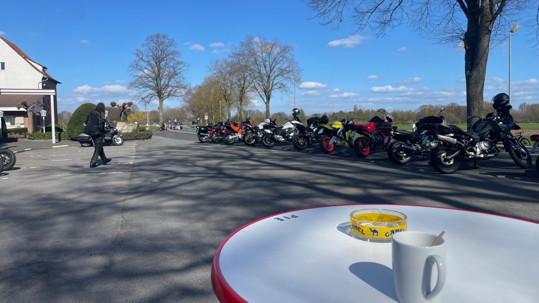 Bikertreff Bocker Mühle Kaffee