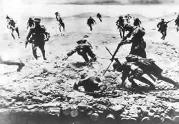 anzac soldiers attack