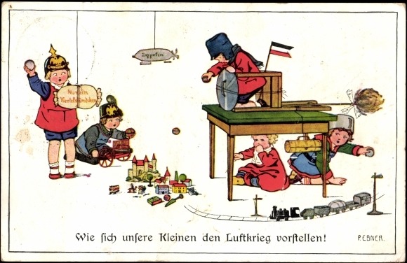 Pauli Ebner Wien Wie sich unsere Kinder den Luftkrieg vorstellen