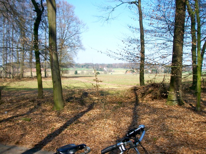 Blick auf Onkel Pauls Kotten