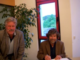 ich und Reinhold Messner