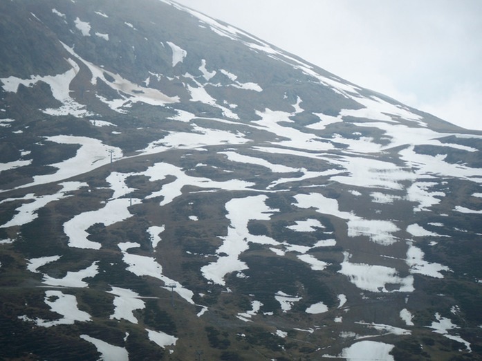 Richtung Gr. Mittager unter der Waidmannwolke