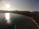 Strand Lacona am Abend