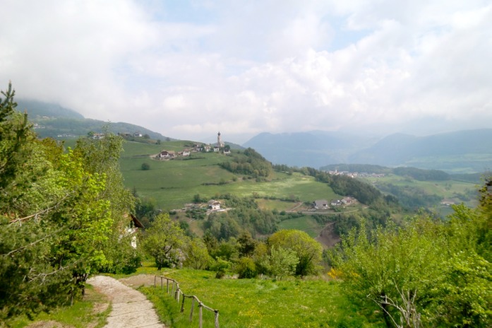 leider keine Sicht auf Langkofel