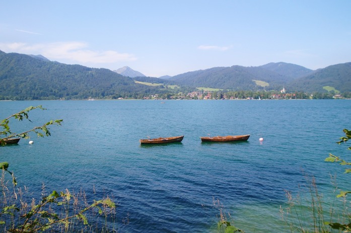 am Ufer bei Tegernsee