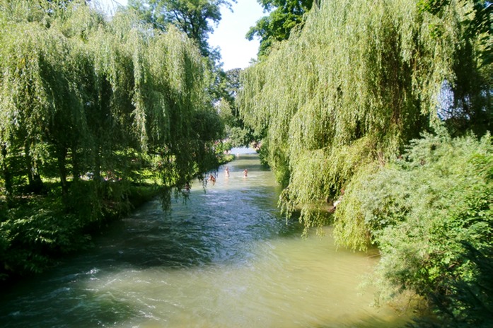 Isar im Englischen Garten