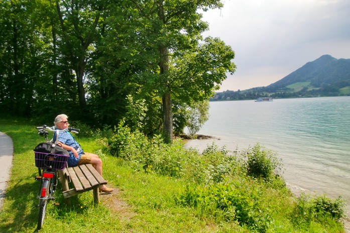 Radtour um den See