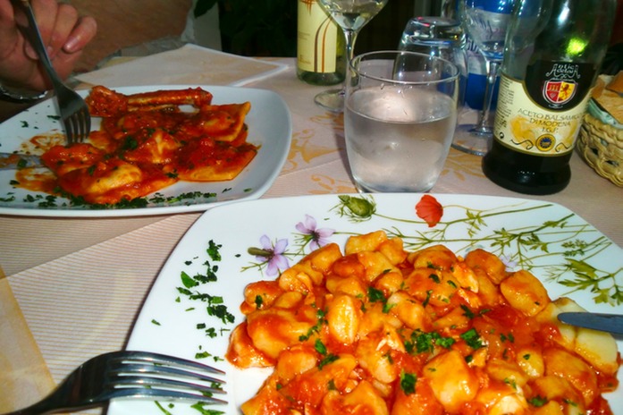 leckere frische Fischgerichte