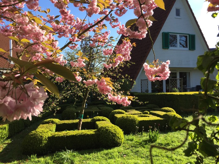 Ferienhaus im Mai