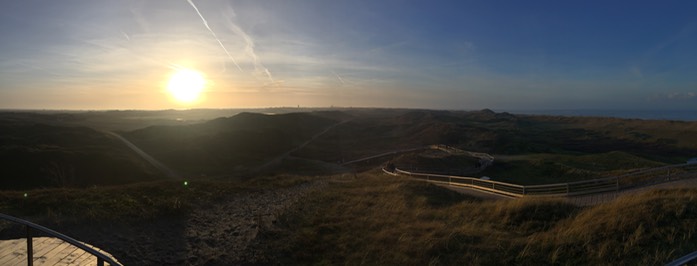 Sonnenuntergang Neujahr