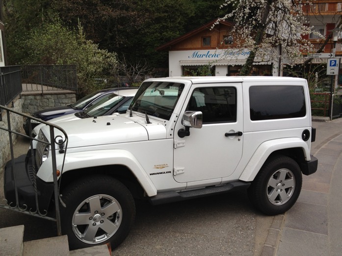 Jeep bei Marlene
