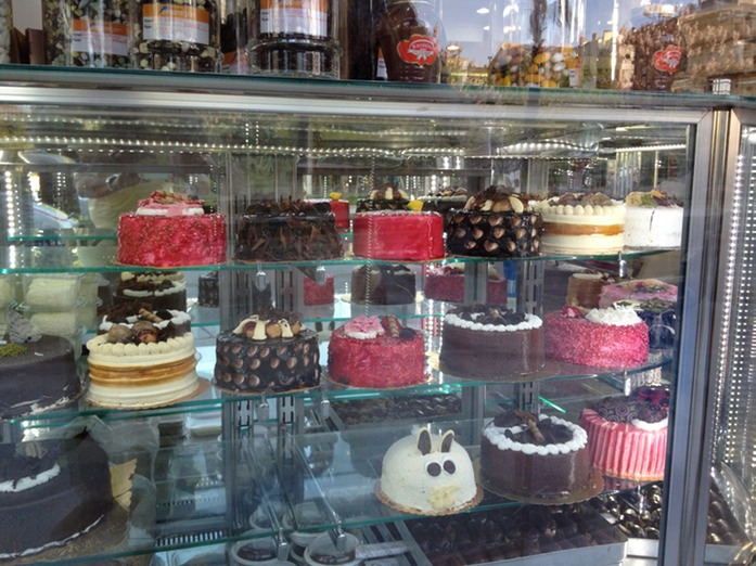 bunte Kuchen
