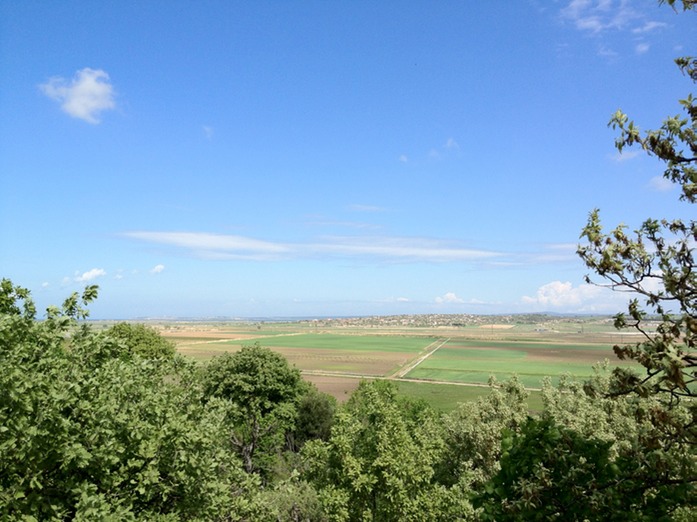 in Richtung Canakkale