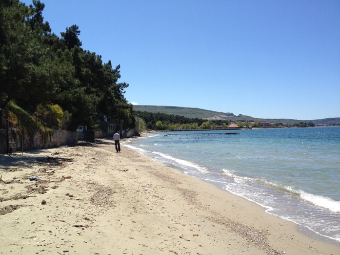 am Strand