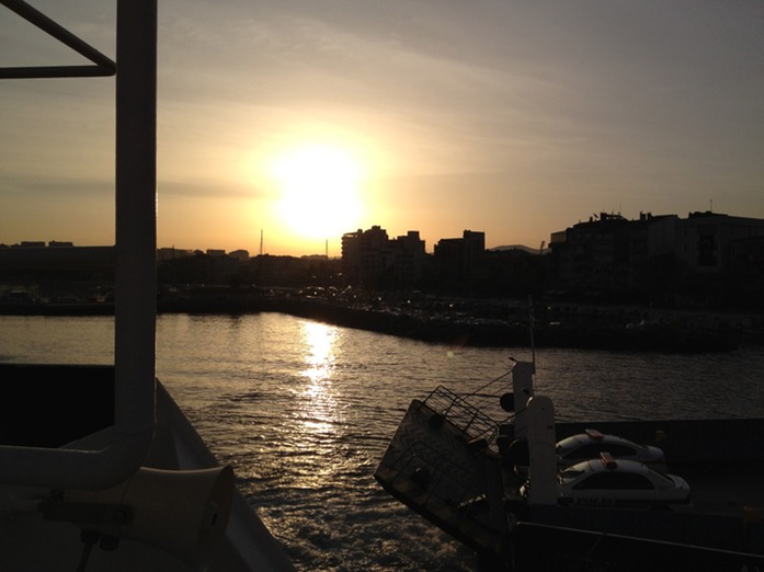 Sonnenaufgang auf Fhre
