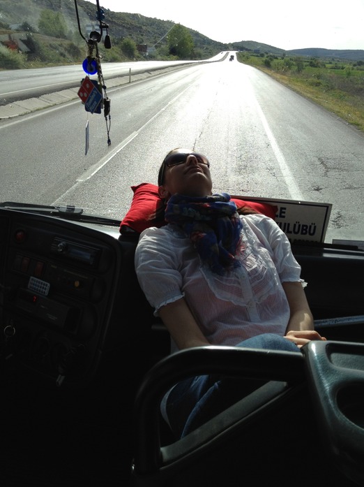 unsere tolle Reiseleiterin