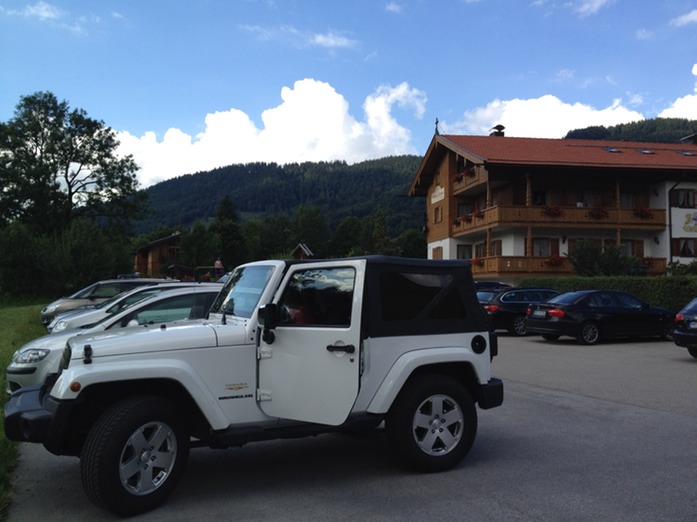 Ankunft am Tegernsee