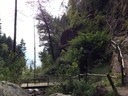 Brcke am Wasserfall