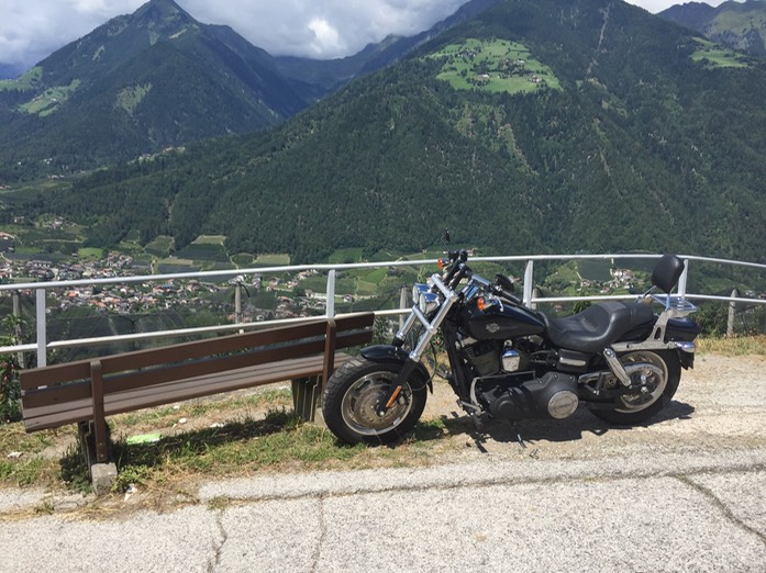 Kurztour vor dem Gewitter nach Verdins