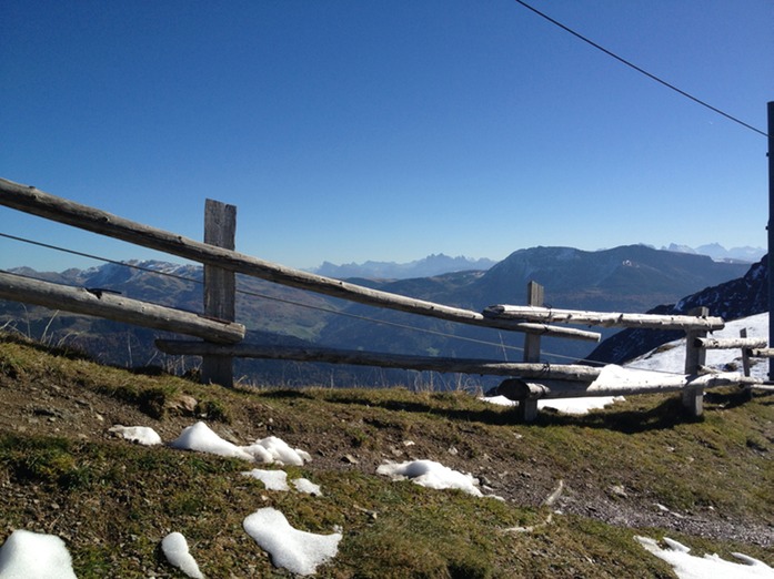 Dolomiten hinterm Sarntal