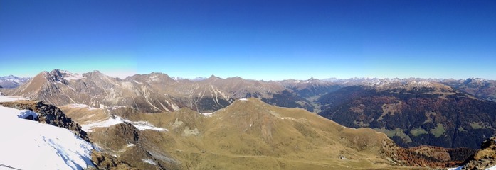 Panorama Sarntal Richtung Penser Joch