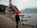 Gardasee im Regen