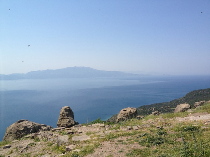 Südküste mit Lesbos