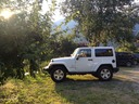 Jeep parkt