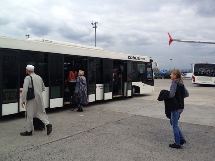 schon in DUS am Airport