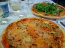 Pizza Porcini e Pizza Contadina