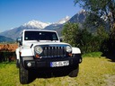 Jeep auf Parkplatz