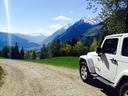 Jeep mit Ortlerblick