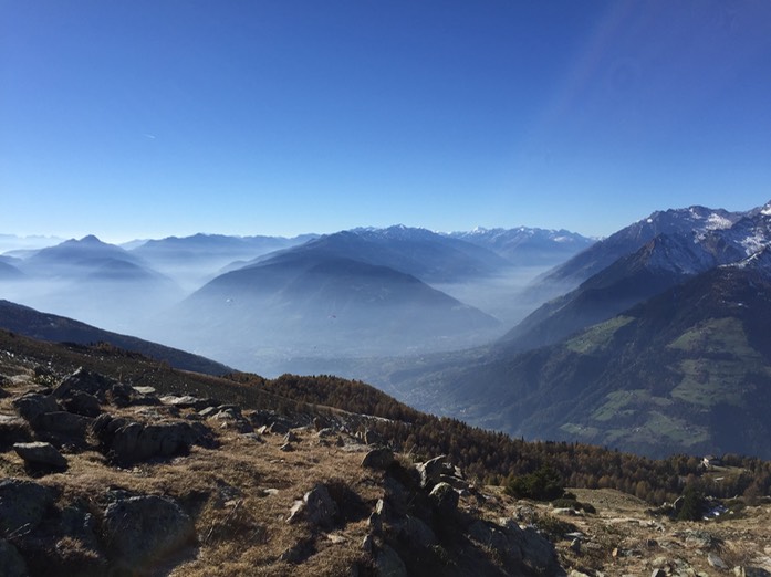 Ortlerblick ins Tal