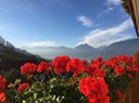 vom Balkon zu den Laugenspitzen