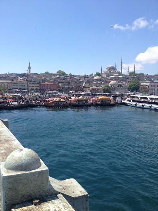 Blick auf Sultanahmet