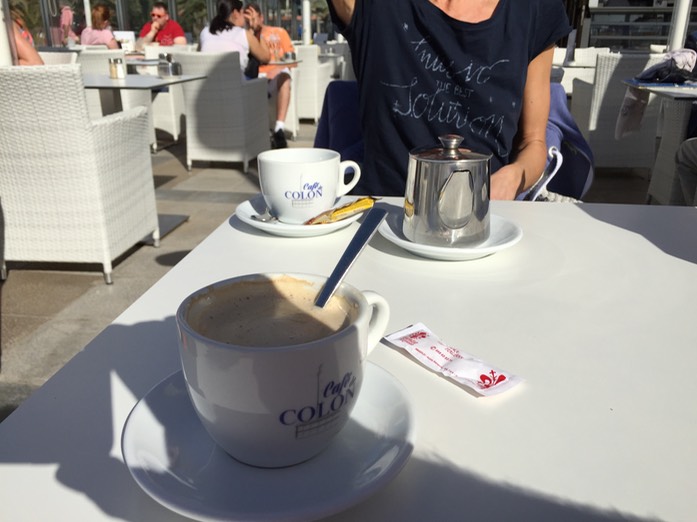 neues Cafe Colon direkt am Faro