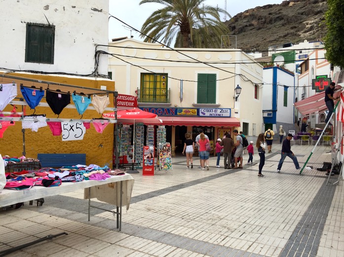 Markt in Puerto de Mogan