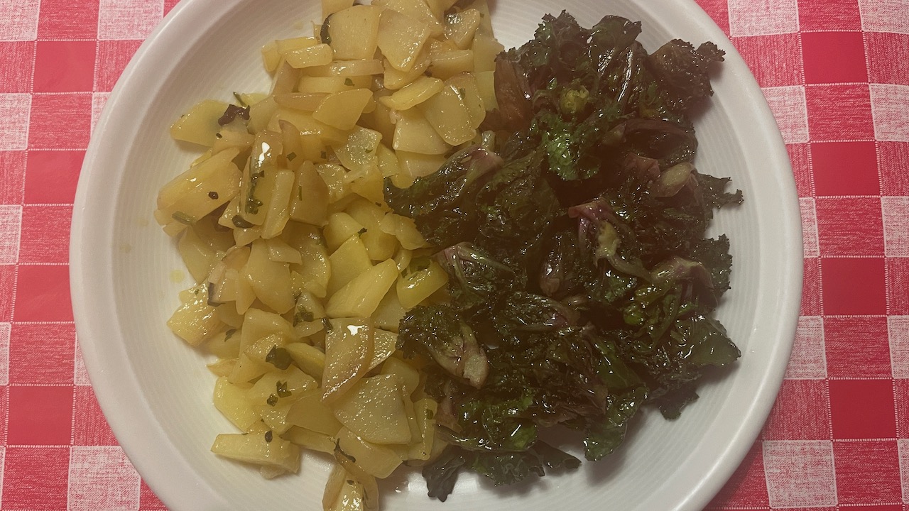 Bratkartoffeln mit Kalettes