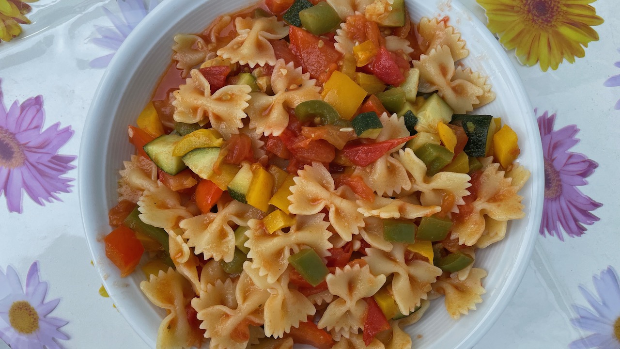 Farfalle Gemüse