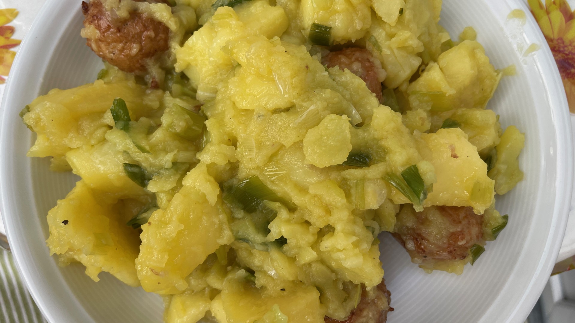 KSalat mit Lauch und Ball