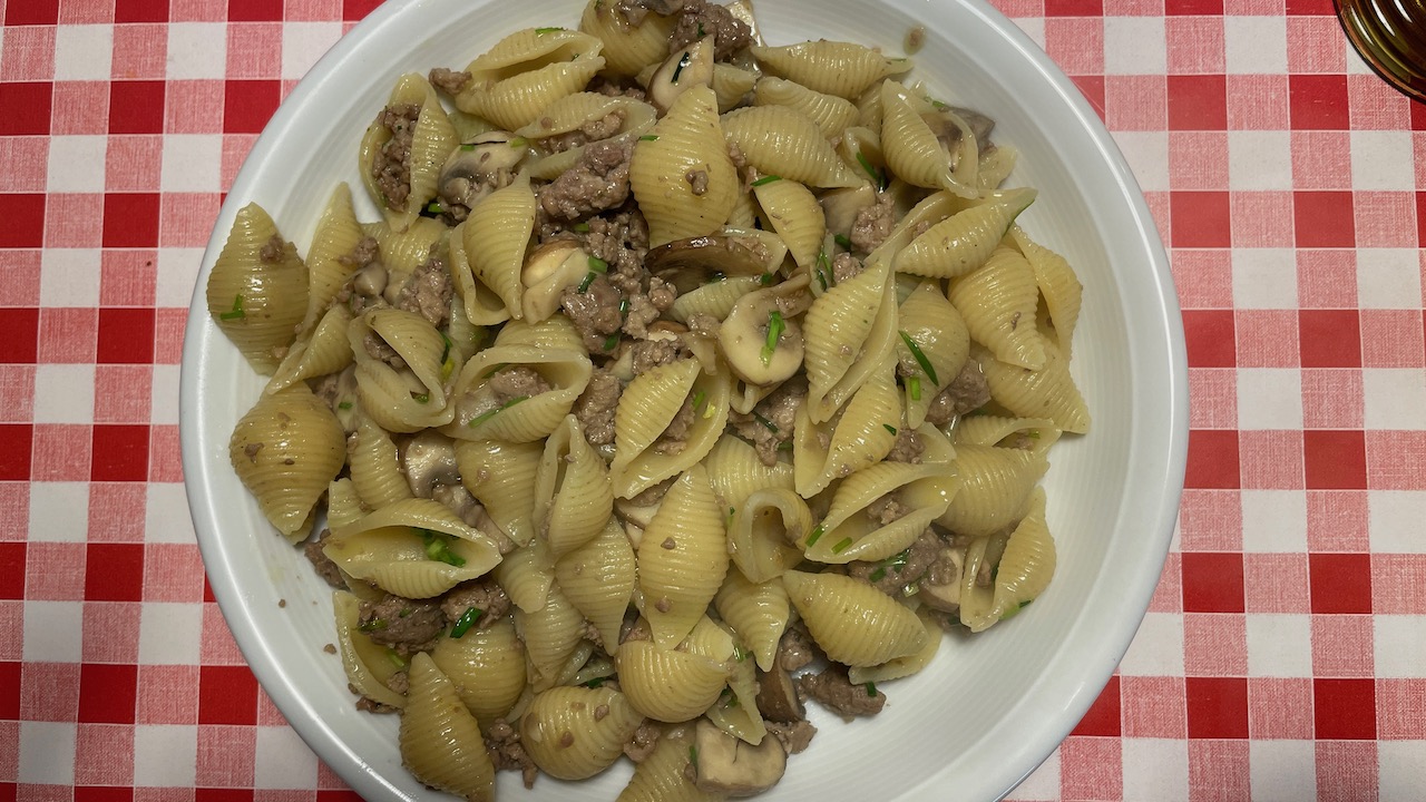 PastaHackfleischPilz